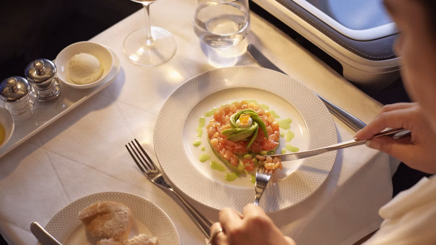 Fine dining and delicious treats.