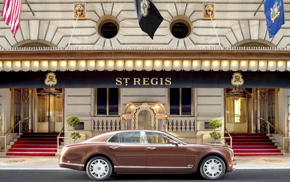 Main Entrance shot of the St. Regis New York, USA