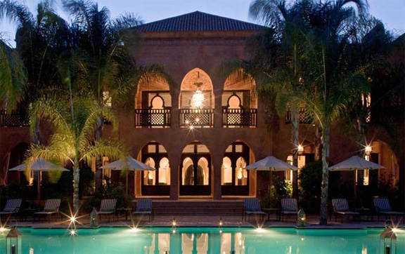 The pool at the Mosaic Palais Aziza & Spa.